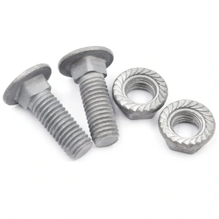 थ्रेडेड कैरिज बोल्ट